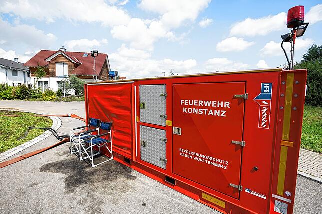 Bild 2: So ist die Lage nach dem Unwetter in Moos am Tag danach