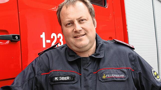 Kommandant Marcus Siber (im Bild) bleibt auch nach dem 28.&nbsp;Februar wie sein Stellvertreter Hubert Schwanz im Amt. Corona lässt vor ...