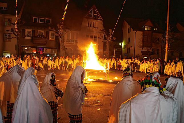 Fasnachtsverbrennung, Tiengen