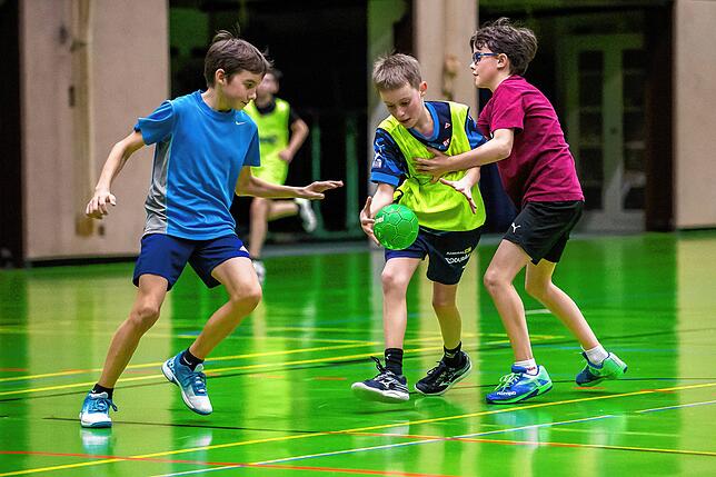 Bild 23: Handball-Nachwuchstraining der DJK Bad Säckingen und des HC Lauchringen &ndash; wir haben Bilder!