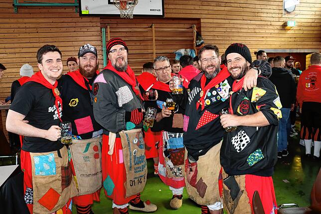 Bild 23: Dreikönigsfrühschoppen der Froschenzunft in der Güttinger Buchenseehalle