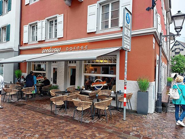 Das Goodways Ecke Brotlaube und Münzgasse.