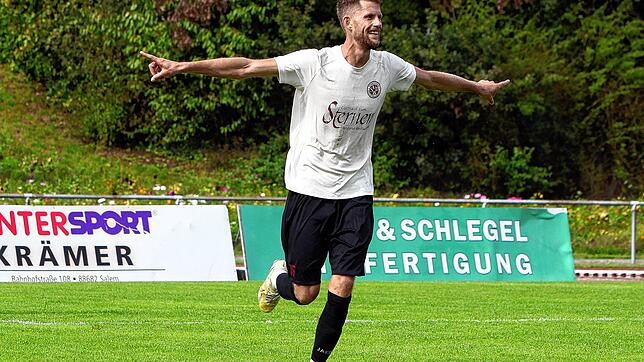 Doppelt erfolgreich gegen Markdorf: Sascha Rilli.
