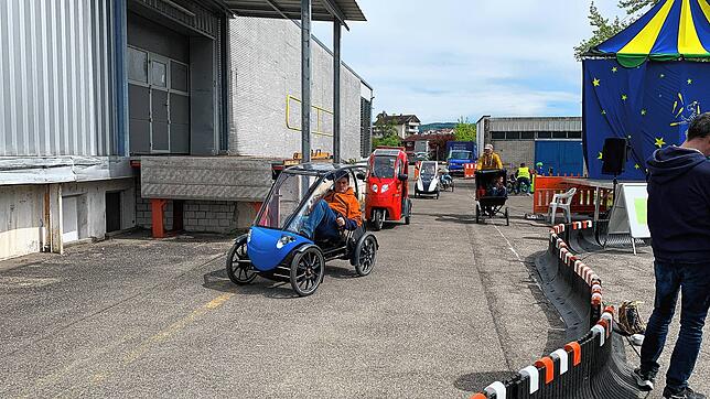 Auf dem drei Kilometer langen Testparcours konnten alle Räder ausprobiert werden.