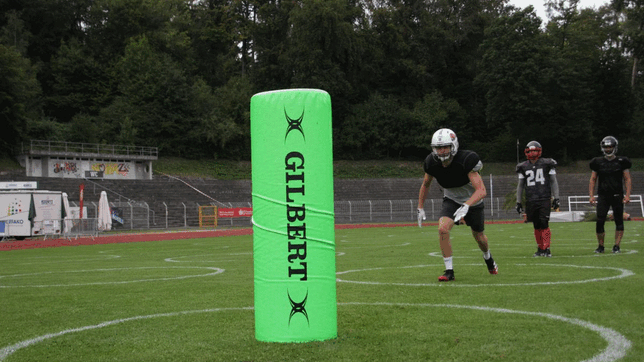 Ein Tackle im Training