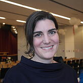 Alexandra Wernet, Elternbeirätin: "Wir Eltern schenken Ihnen heute keine Blumen, sondern unser Vertrauen."