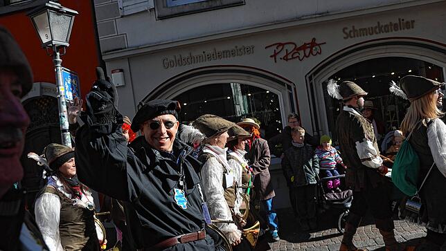 Bild 24: Kinderumzug 2023: Der Rosenmontag gehört den kleinen Mäschgerle