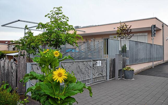 Der Anbau des St.-Elisabeth-Kindergartens in der Spitalstraße, in dem sechs Gruppen betreut werden.