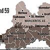 Zwei Wahlkreise im Landkreis Waldshut. Mehrere Gemeinden im nördlichen Kreisgebiet zählen bei der Landtagswahl 2021 zum Wahlkreis 46.