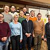 Die Kandidaten der CDU Weilheim (von links): Tobias Erdmann, Mike Schindler, Johann Hilpert, Simone Sternberg, Thorsten Fox, Matthias ...
