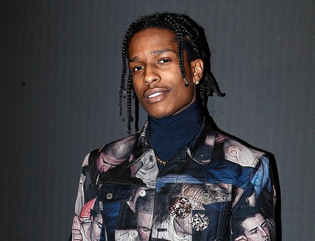 US-Rapper A$AP Rocky ist ein Modefreak, hier beim Besuch einer Kollektion von Modedesigner Christian Dior.