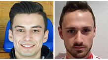 Spieler des Spiels I: Ardian Neziri (links) vom SV Mühlhausen glänzte mit einem Dreierpack.Spieler des Spiels II: Chris Brunner zeigte ...