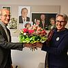 Karl Steidle, der vor 23 Jahren die Messmer Stiftung mitbegründet hat, übergibt sein Amt als Stiftungsratsvorsitzender an Sabine Adam, ...