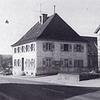 Das ehemalige Ittendorfer Rathaus im Jahr 1977 kurz vor dem Abriss.