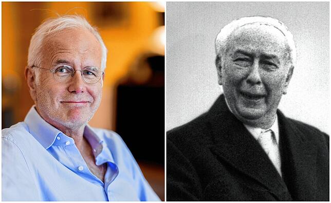 Harald Schmidt und Theodor Heuss
