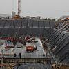 Der Grundriss des unterirdischen Betriebsgebäudes für den Röhrenbergtunnel bei Allensbach ist schon zu erkennen. Projektleiterin Selina ...