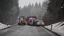 Bild : 63-Jähriger stirbt bei Kollision mit Lastwagen bei Krauchenwies