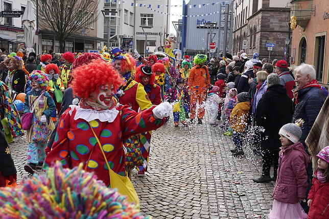 Bild 8: Bilder vom Umzug der Südstadtclowns am Fasnetmontag