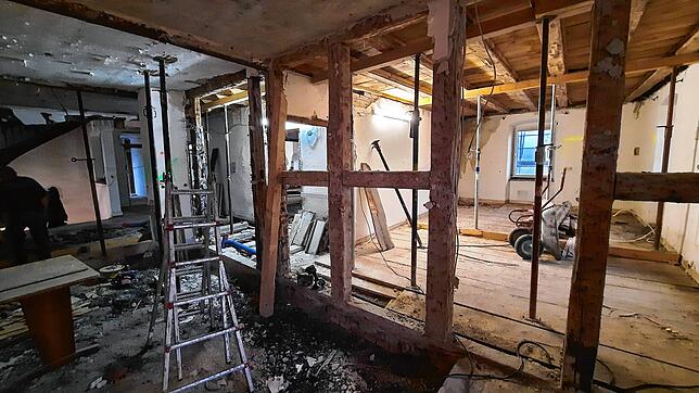 Bild 20: Wie viel hat sich schon verändert? Bilder des Umbaus in der alten Schlossbrauerei Espasingen
