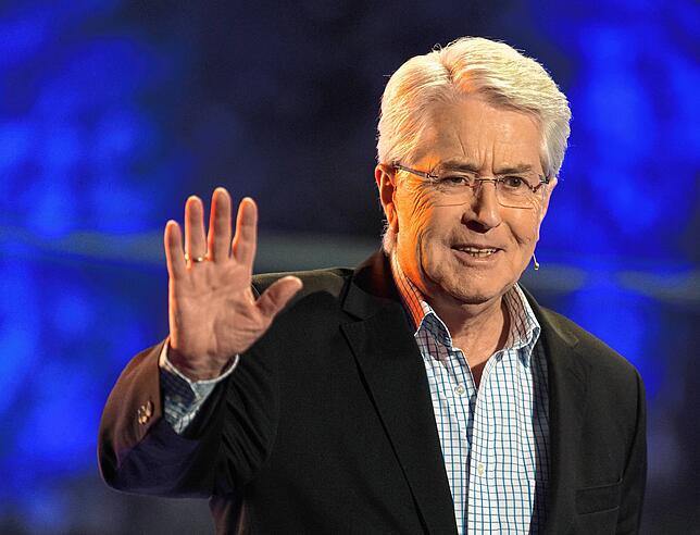 Hat Parkinson: Ex-TV-Moderator Frank Elstner bleibt dennoch optimistisch.