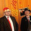 Bürgermeister Alexander Guhl mit dem Ex-Oberwälder Franz Michler.