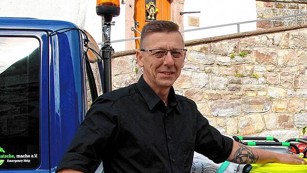 Theo Huber ist für Hilfseinsätze immer bereit. Jetzt soll die Ausrüstung aber noch besser werden.