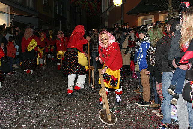 Bild 14: Bilder vom Häxefüür mit grenzüberschreitendem Nachtumzug in Laufenburg