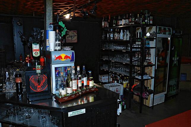Derzeit geschlossen: eine Bar im Delta.
