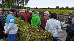 Gastredner des „Antikriegstags“ des DGB-Kreisverbands auf dem Friedhof Großschönach war Frieder Kammerer von der ...