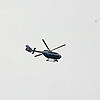 Der Polizeihubschrauber kreist über Villingen. Ein Kind wird vermisst. Bild: Imago.