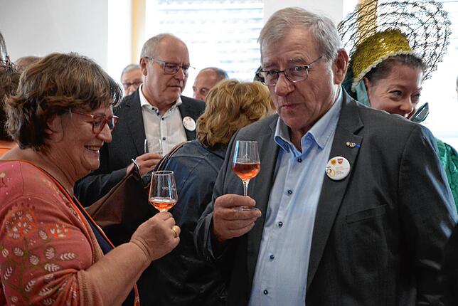 Bild 16: Bilder vom Empfang der Delegation aus Ensisheim im Markdorfer Rathaus (1/2)