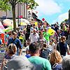 Die Besucher am Samstagmorgen an der Kirchhalde.