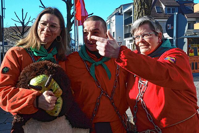 Bild 39: Bilder vom Rathaussturm in Markdorf