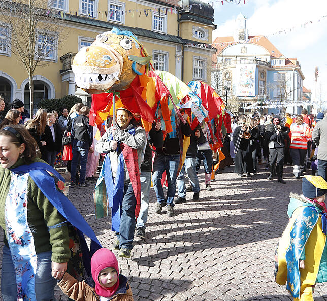 Bild 19: Bilder vom Kinderumzug in der Donaueschinger Innenstadt