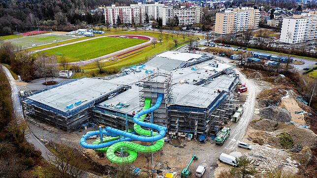 Bild : Der BER vom Bodensee &ndash; die Verzögerteuerung des Schwaketenbads