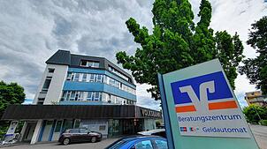Die Volksbank Bodensee Oberschwaben ist an 20 Standorten in der Region vertreten, darunter in Friedrichshafen.