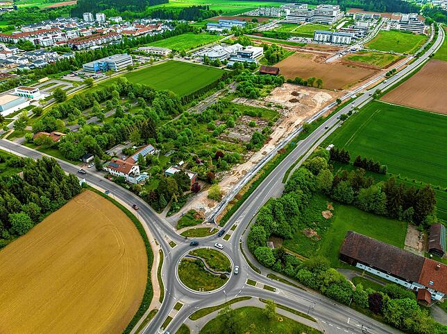 Im Zentralbereich soll ein Baugebiet, unter anderem für medizinische Dienstleister entstehen.