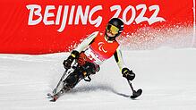 Anna-Lena Forster in Aktion bei den Paralympics in Peking 2022. Ab Dienstag startet die Stahringerin auf dem Feldberg beim ersten ...