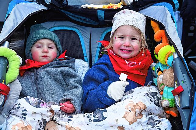 Bild 7: So bunt ist der Kinderumzug beim Dauchinger Narrentreffen