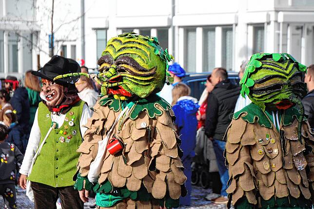 Bild 41: Bilder vom Umzug der Froschzunft Wutöschingen &ndash; Teil 3
