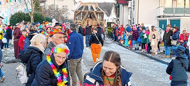 Bild 29: So schön war die gemeinsame Straßenfasnet in Oberlauchringen