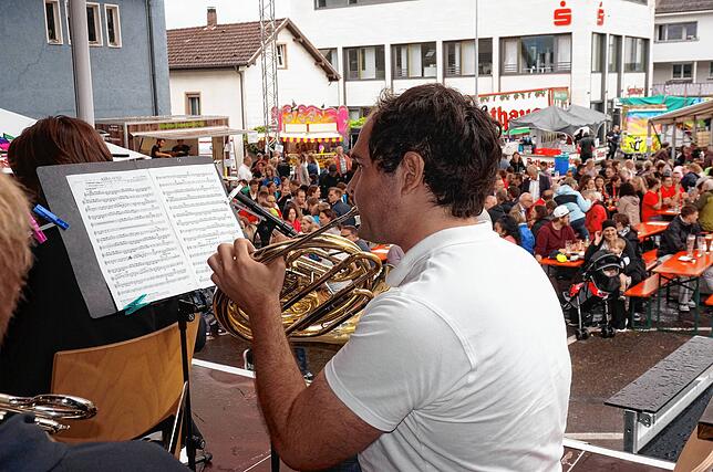 Bild 16: Fulminanter Abschluss des 610. Tiengener Schwyzertags: Die Bilder vom Wunschkonzert der Stadtmusik