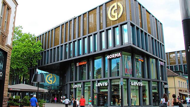 Im Einkaufszentrum Cano in Singen sind etwa 85 Geschäfte und Restaurants untergebracht.