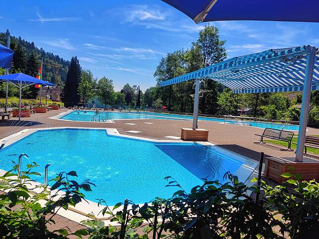 Das idyllisch gelegene Freibad Aqua-Treff in Todtmoos lädt zum Badevergnügen ein. Rund 4500 Besucher haben das Bad in diesem Jahr besucht.