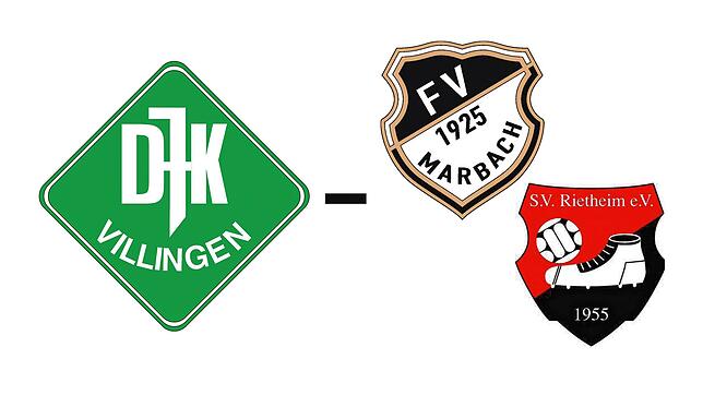 Bild : DJK Villingen verliert unglücklich 1:2 gegen SG Marbach/Rietheim