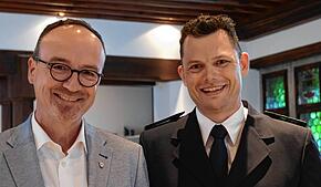 Der neue Kommandant: Tobias Heckenkamp hat die Leitung der Konstanzer Feuerwehr übernommen, nachdem er vom Gemeinderat gewählt worden ...