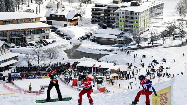 2018 lag im Februar noch genug Schnee für den Weltcup auf dem Feldberg.