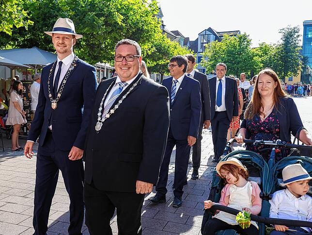 Bild 5: Die Bilder zur Mooser Wasserprozession