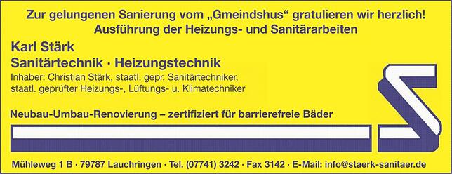 Bild 3: Einweihung Gmeindshus Oberlauchringen : Eröffnung mit einem Tag der offenen Tür