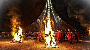 Bild : Fastnachtsverbrennung in Radolfzell: Die schönsten Bilder vom traditionellen Spektakel